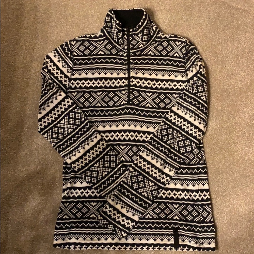 Ralph Lauren Active Wear black and white pullover